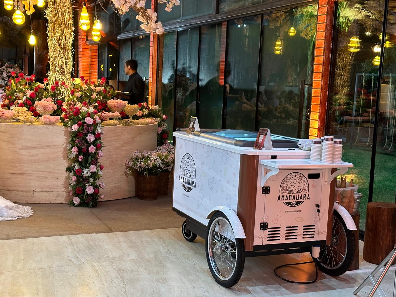 Carrinho Gourmet Amanauara em evento