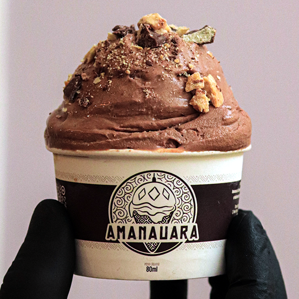 Picolé Amanauara sabor SONHO DE VALSA