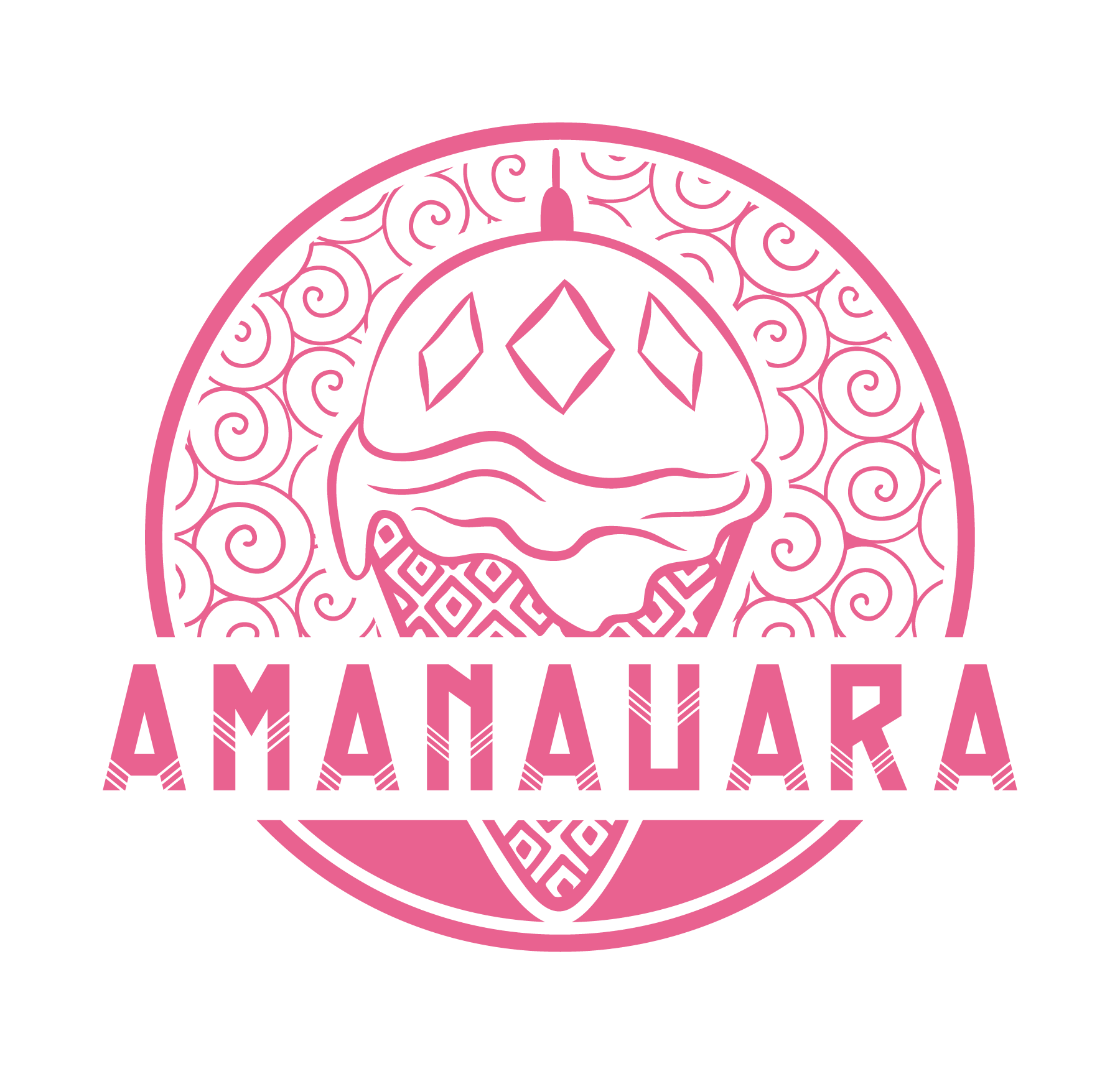 Logotipo Amanauara Sorvetes